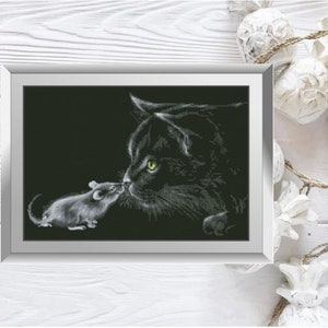 Diamond painting set "Acquaintance " (full set), Diamond mosaic, Diamond art painting, Diamond mosaic