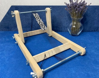 An Upright Bead Loom Making It Easier for Those Who Find A Flat Loom  Difficult to Use. the Kit Contains Everything You Need to Get Started. 