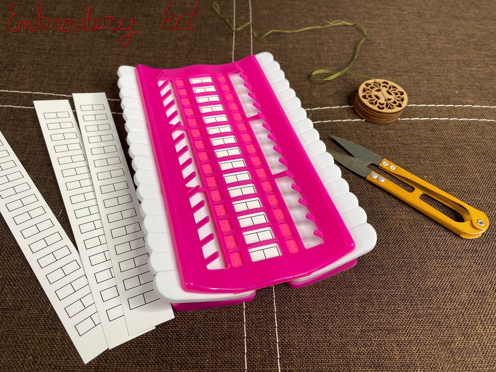 Cross Stitch Stand With Illumination Embroidery Stand With Etsy