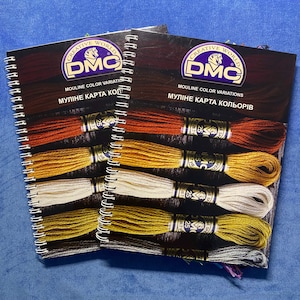 DMC garenpalet 498 kleuren, Garencatalogus DMC, Live kleurenkaart voor floss DMC