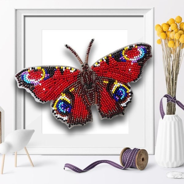 Beadwork Butterfly Etsy