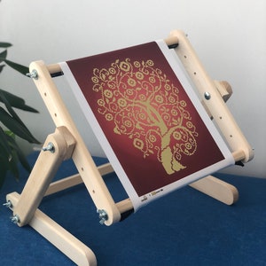 Cross stitch stand Embroidery stand The machine for embroidery Tapestry desktop embroidery frame needlecraft frame hoop table