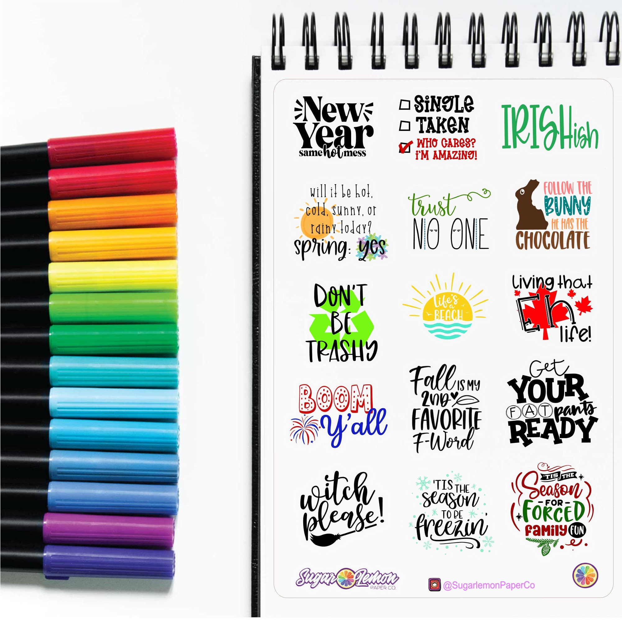 1408~~Amazon Inspired Planner Stickers. 