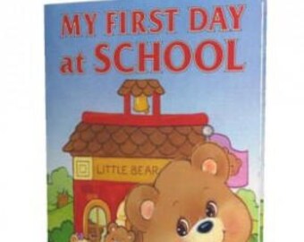 My First Day at School, Personalized Children's Books, Starting School, Personalized Books, Children's Books, Keepsake Books, Pre-K