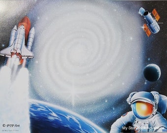 1 Person First Name Meaning, Space Exploration, Personalized Artwork, Personalized Name Meaning, Name Meaning, Name Origin