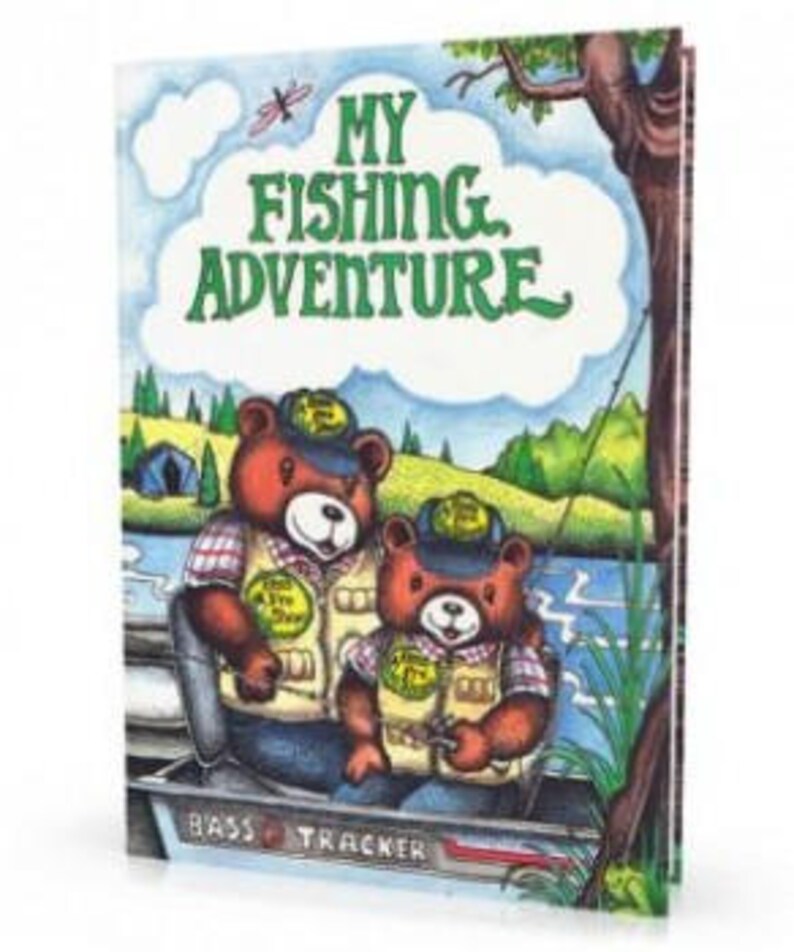 Fishing Book Personalized Children's Books My Fishing Etsy