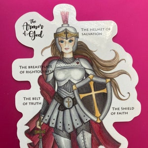 Armor of God Sticker