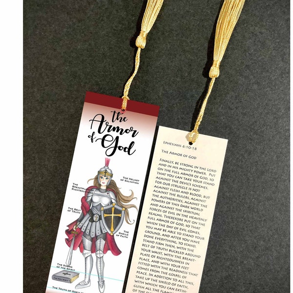 Armor of God Bookmarks