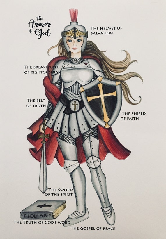 Armor of God Print | Etsy