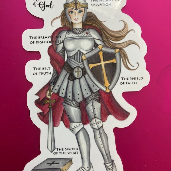 Armor of God Sticker