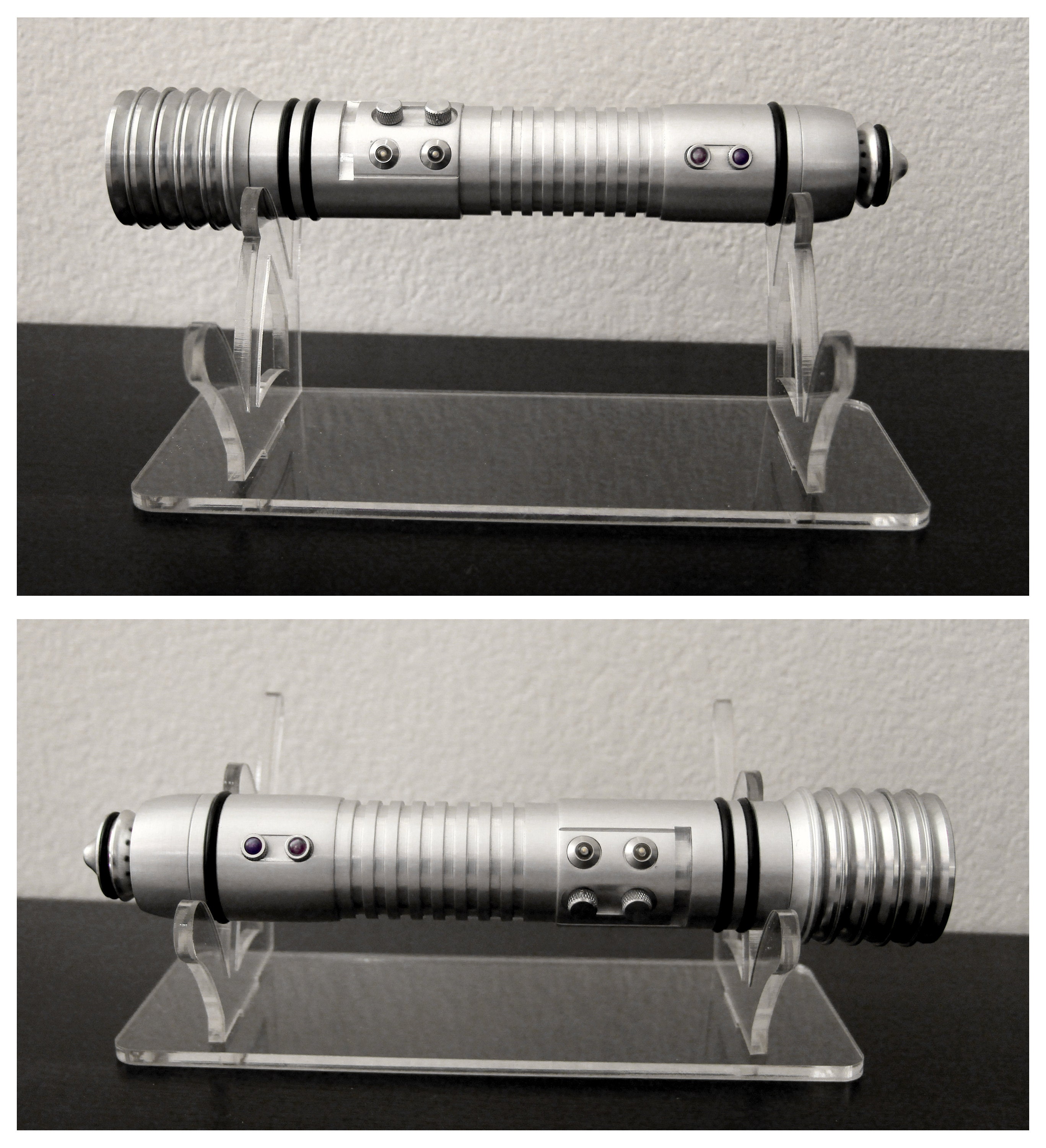 Clear Acrylic 2 Tier Lightsaber Stand Star Wars Collectible Etsy