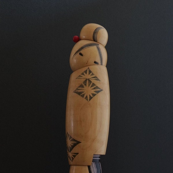 kokeshi doll japanese vintage creative by Yajima Suihou BIG 65 cms / 25.6 inches free fast and tracked shipping