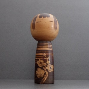 ヴィンテージ 岡本卯三郎こけし 日本の民芸品 (7.1インチ) - Etsy 日本