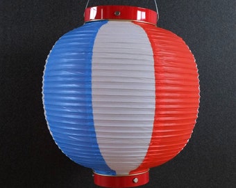 Japanese vinyl outdoor lantern from a "Omatsuri" summer festival free fast and tracked shipping