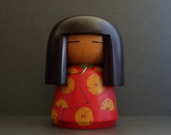 kokeshi japanese doll vintage creative by Koho 20 x 14 cms / 7,9 x 5,5 inches free fast and tracked shipping