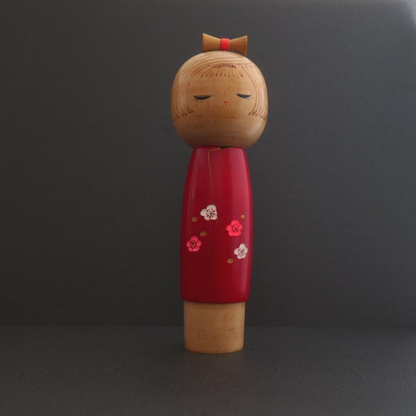 kokeshi doll vintage creative by master Miyakawa Kunio 30 cms / 11,8 inches free and fast shipping