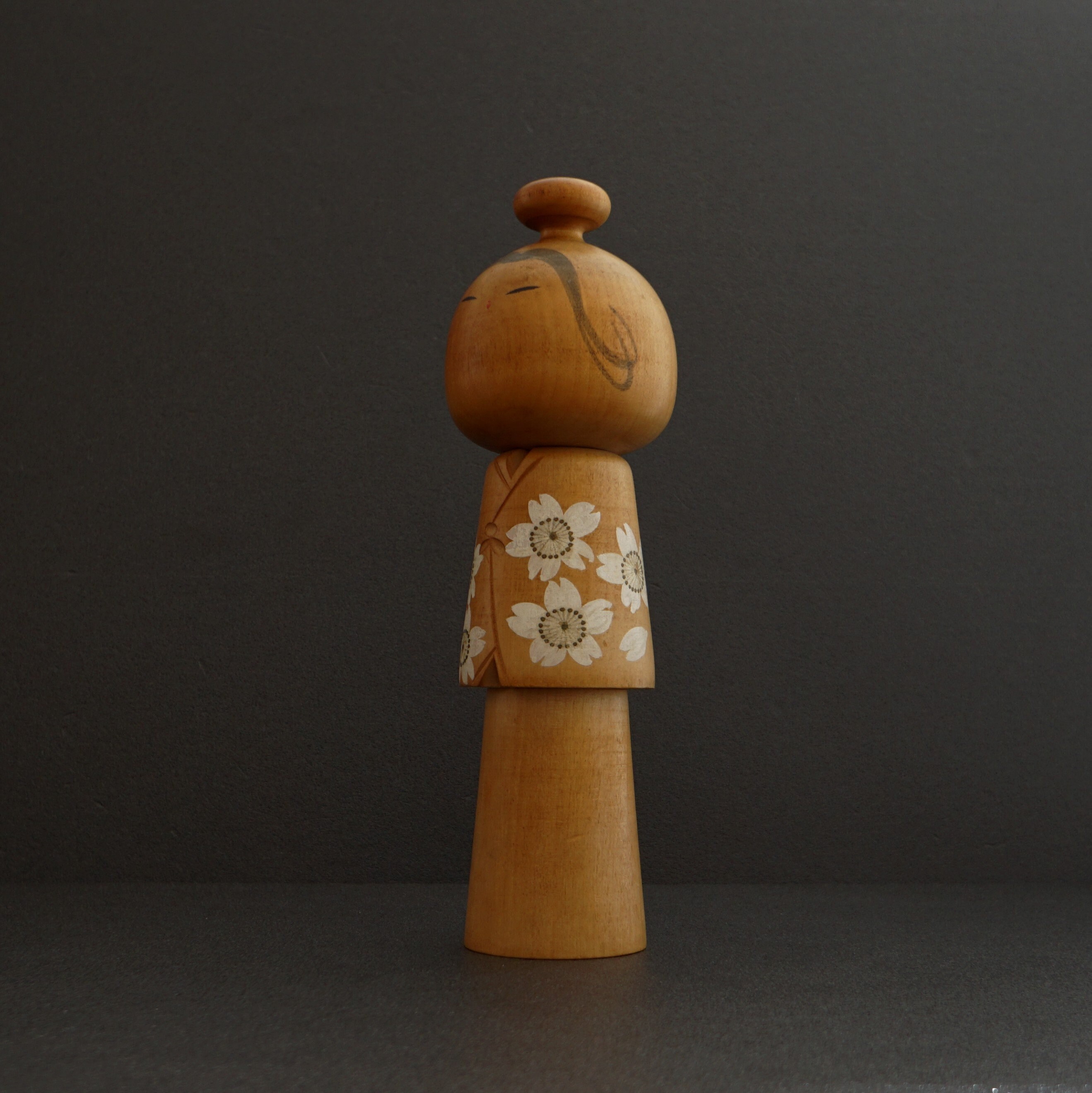 【総理大臣賞受賞作品】こけし　宮島無筆作 総理大臣賞受賞作品】こけし 宮島無筆作 【公式通販】