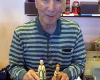 伝統　こけし人形　鳴子　こけし2体　岡崎斉司　中鉢君雄　KOKESI 仙台 2025年最新】Yahoo!オークション -∞中鉢(こけし)の中古品・新品