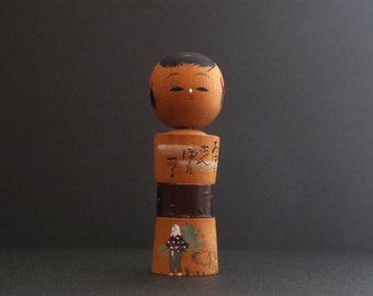 kokeshi doll vintage creative japanese 15 cms / 5.9 inches free and fast shipping