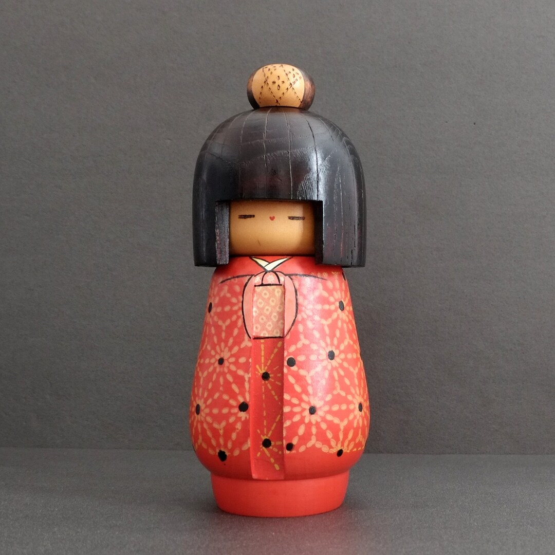 超希少　阿国歌舞伎　高橋はしめ　こけし　こけし人形　大型　約36㎝ 超希少 阿国歌舞伎 高橋はしめ こけし こけし人形 大型 約36㎝