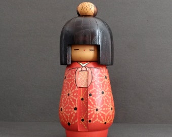 関口東亜先生作 ビンテージこけし (7.5インチ) - Etsy 日本