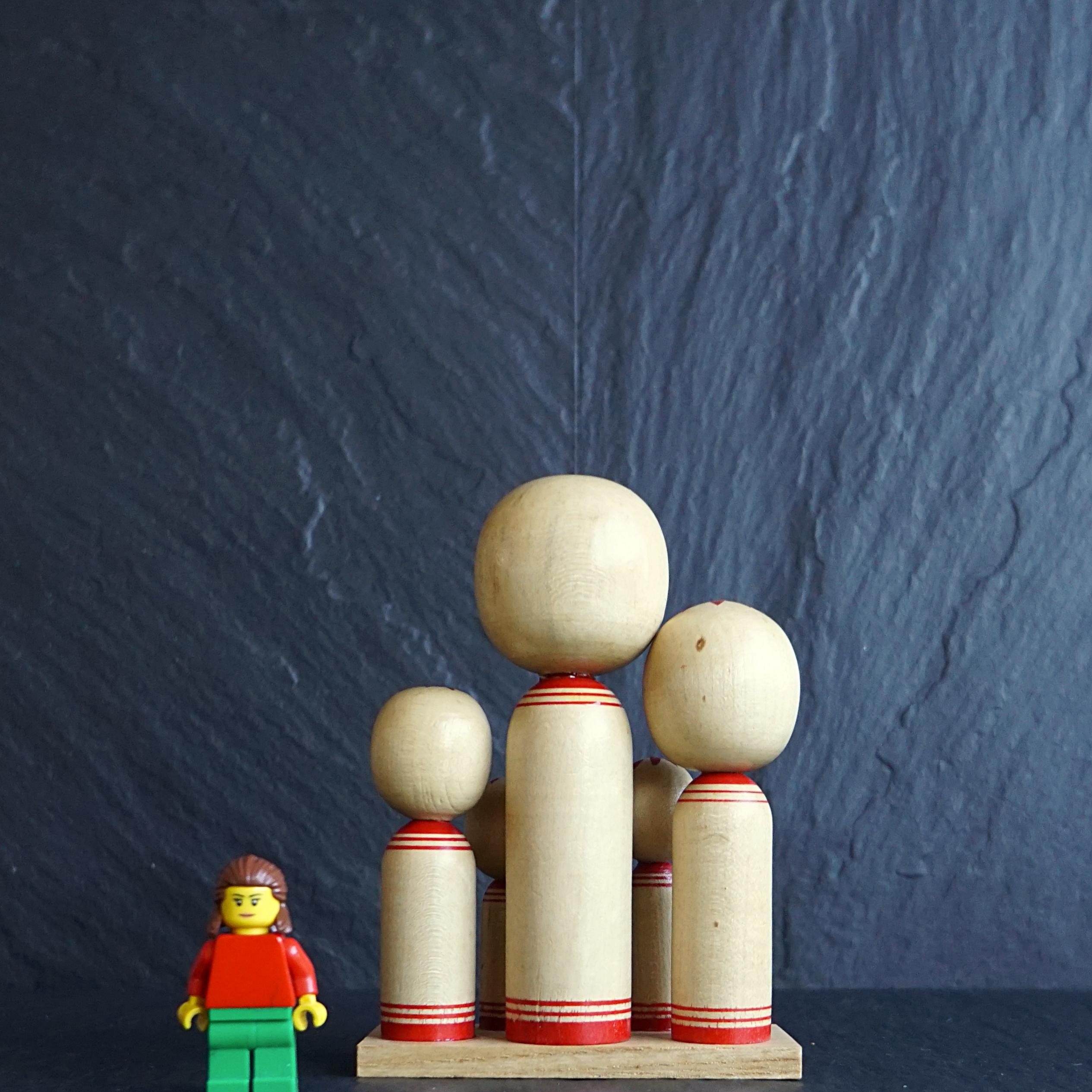 Vintage Traditional Kokeshi Doll (12 X 9 Cms) - Etsy Israel