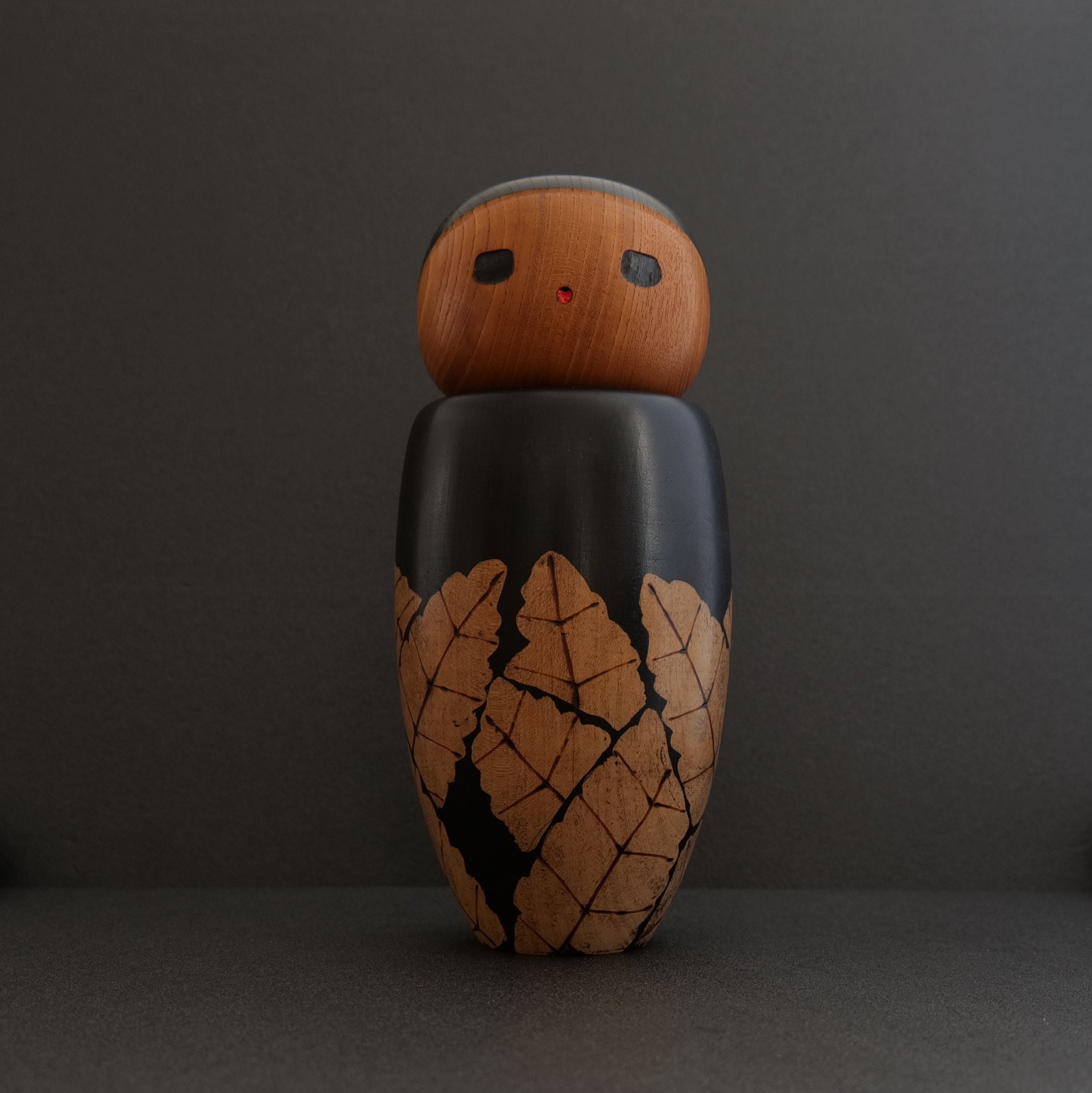 中古 こけし 人形 日本 木製 伝統 山中 三平 M2コレクション こけし