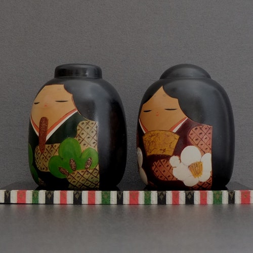 Kokeshi doll vintage creative shops 