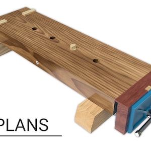 The Low Workbench 2.0 - Plans - Dimensions - Details - Notes