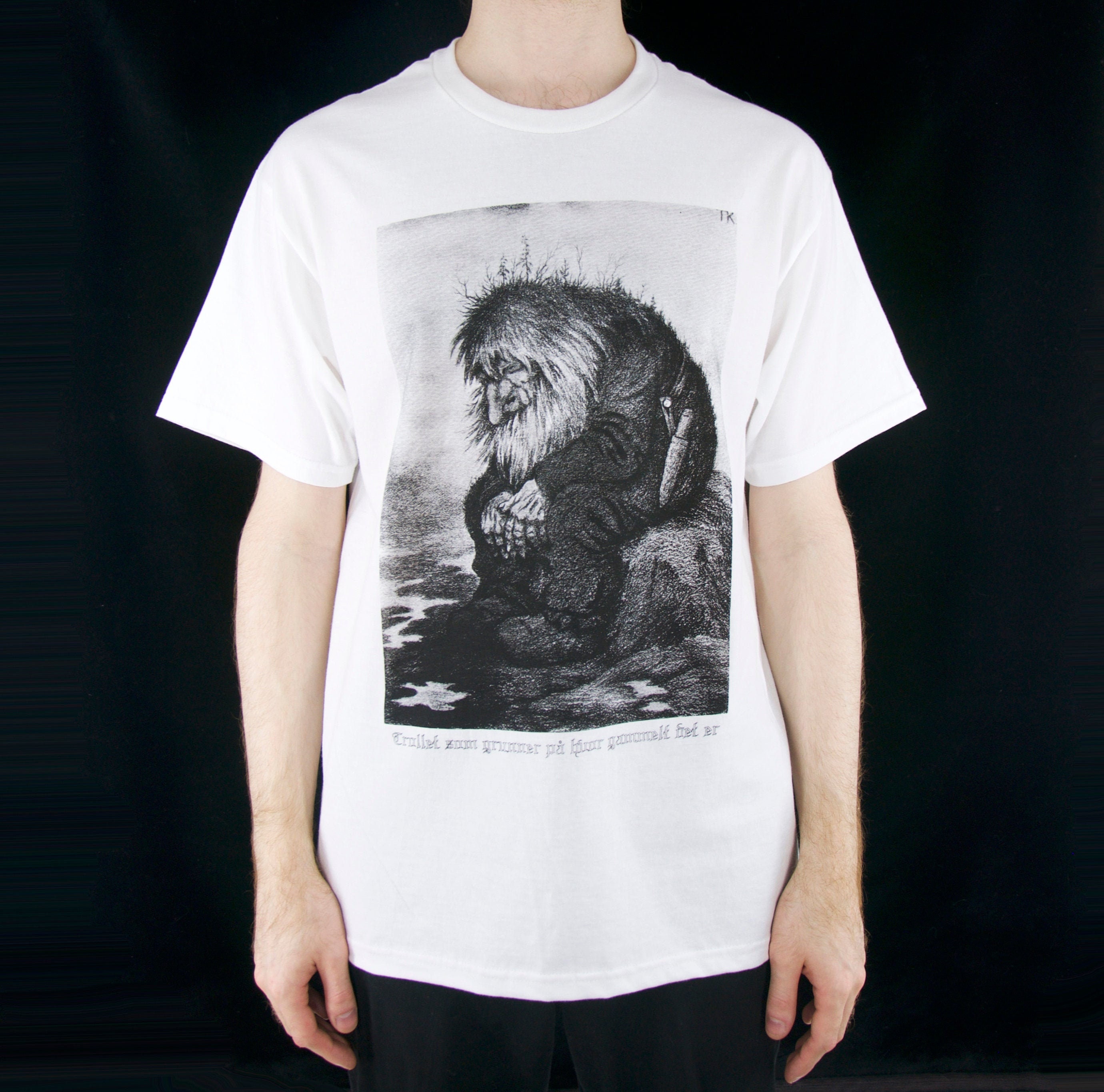 Troll Black Metal Shirt - Etsy