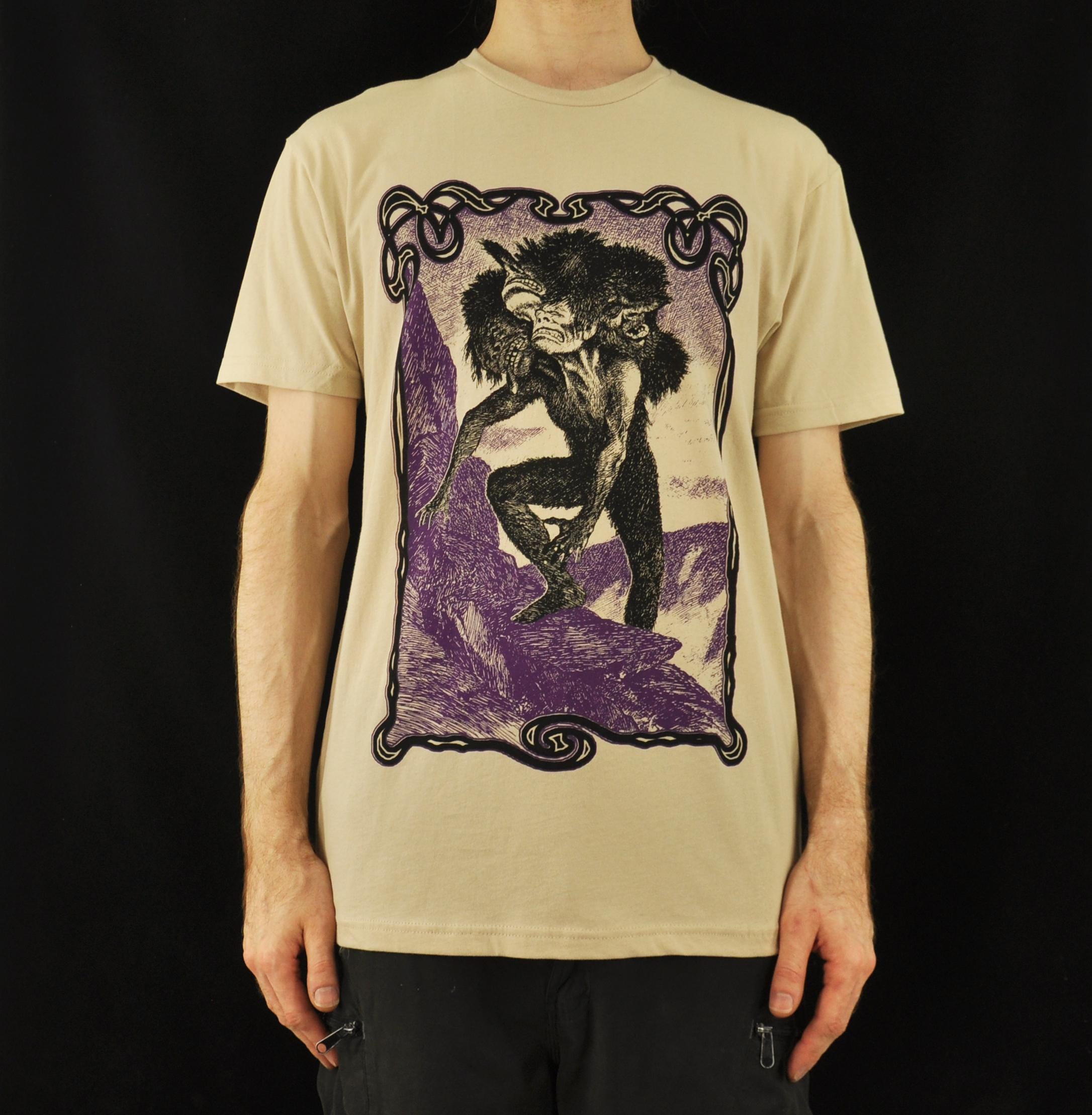 Troll Black Metal Shirt - Etsy