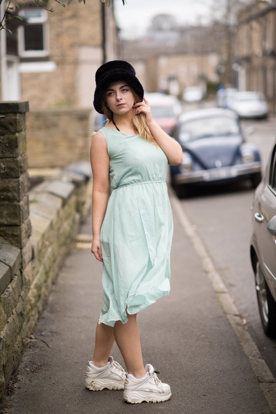 floaty chiffon dress