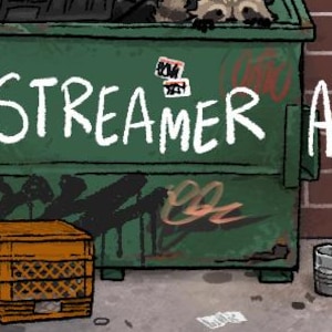 DIY Alleyway Trash Dumpster Stream Start End BRB Aktiva | 19 png, 1 Animation Twitch Discord Youtube Streamelemente Streamlabs OBS
