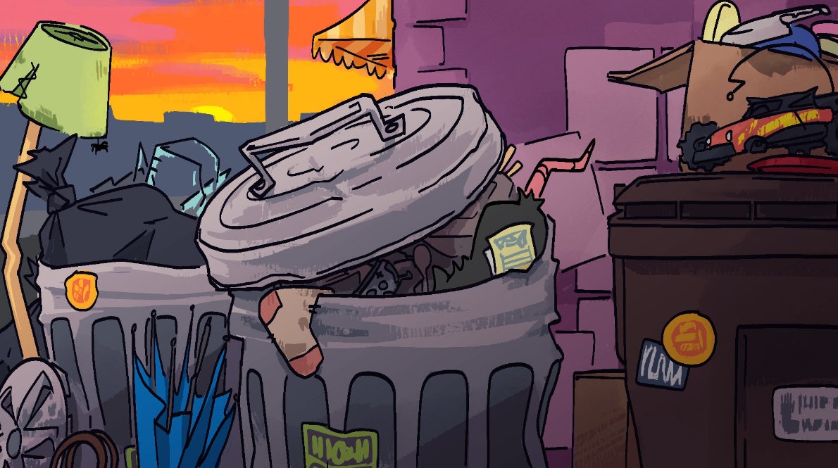 Trash Rat and Raccoon Animated Stream Starting/brb Screens | 6 Looping ...