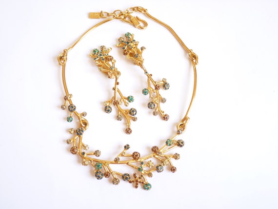 KENZO - KENZO necklace adornment and vintage clips