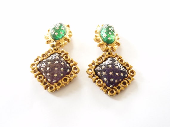 CLAIRE DEVE PARIS - Claire Deve earrings - vintage