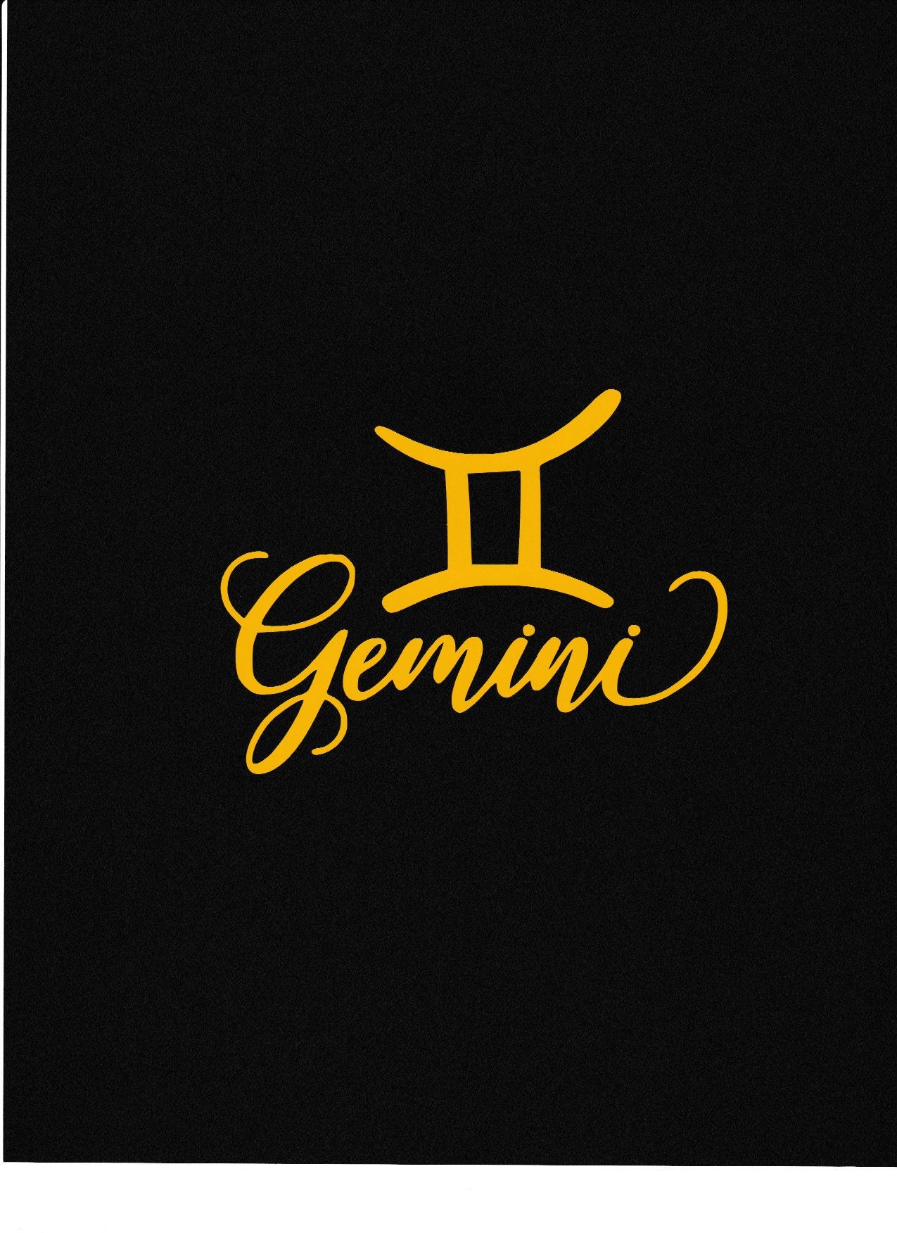 Gemini Astrological Sign Vinyl Decal for Laptops Cars Cups Etsy UK