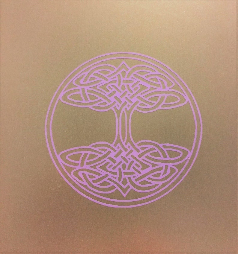 Celtic Tree of Life Vinyl Decal Etsy