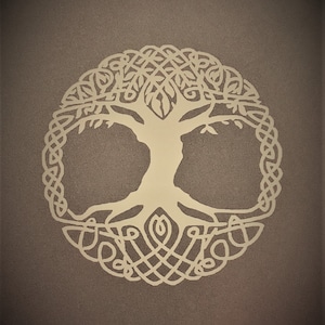 Celtic Tree of Life (Roots and branches) Vinyl Decal