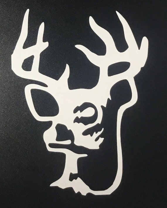 Buck Head Silhouette Outline