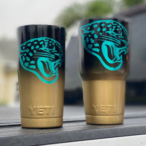 Jacksonville Jaguars Tumbler Etsy