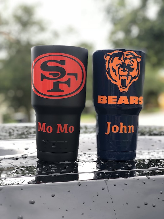 San Francisco 49ers Powdercoated Yeti Tumbler, Free