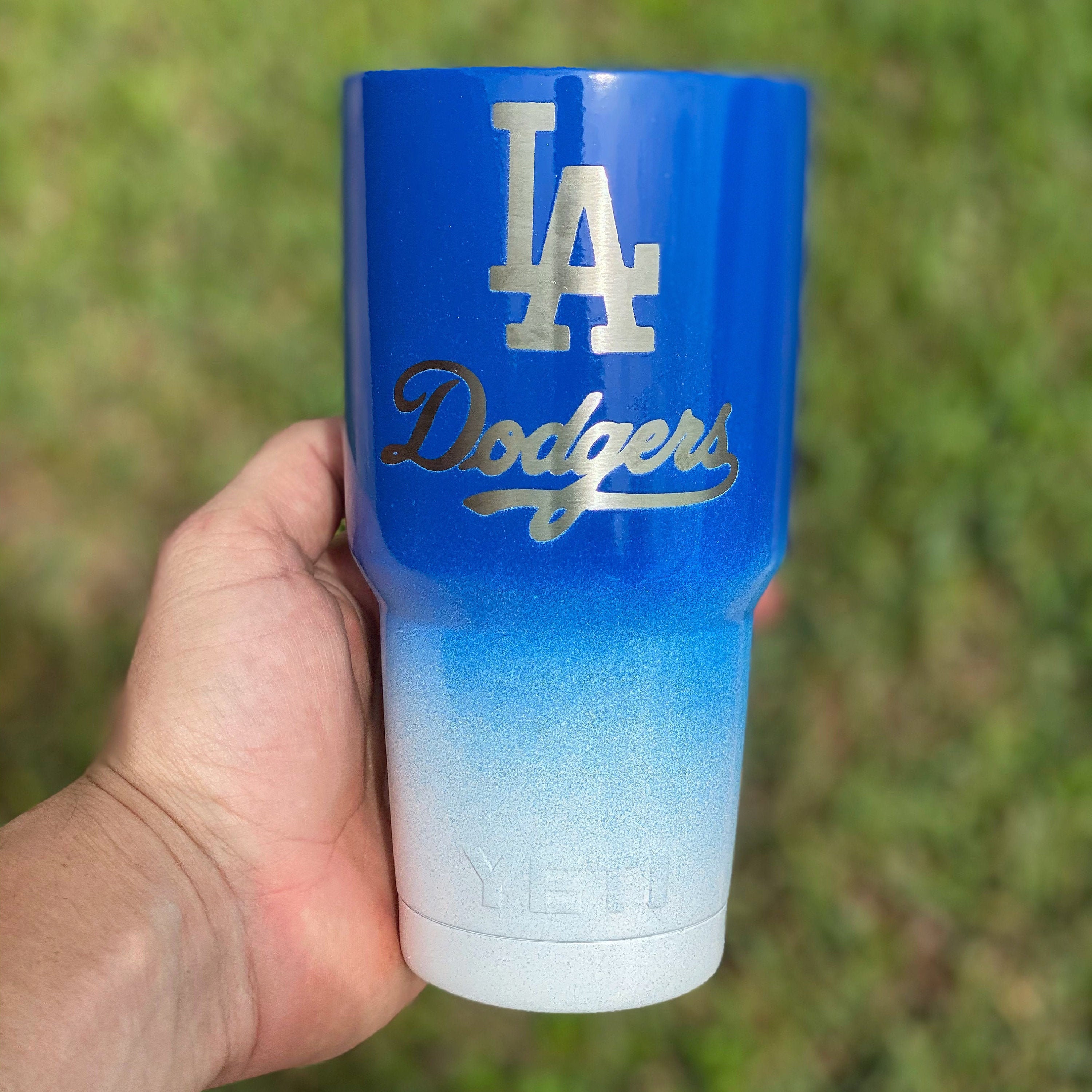 Los Angeles Dodgers Powdercoated Yeti Tumbler, Free