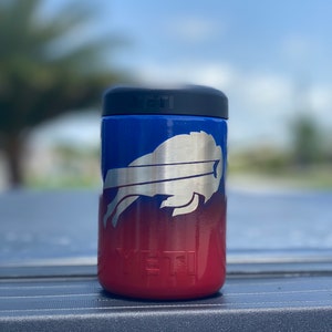 Buffalo Bills Powdercoated Yeti Tumbler, Free Personilization! image 5