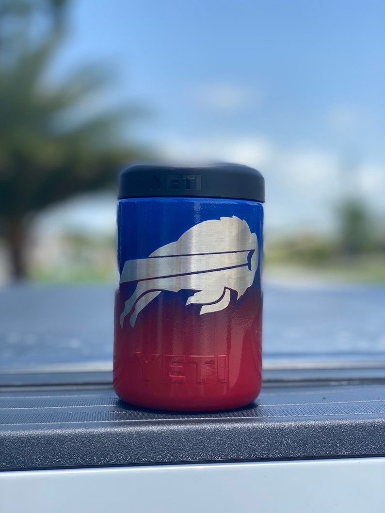 Buffalo Bills Powdercoated Yeti Tumbler, Free Personilization! image 5