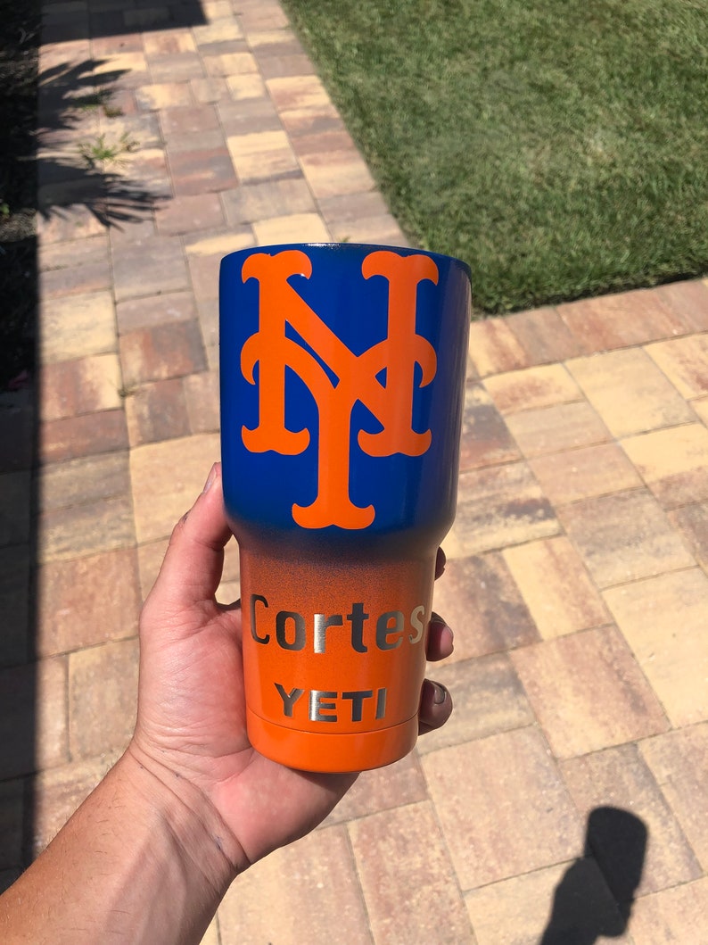 Baseball Team Powdercoated Yeti Tumbler Free Personilization Etsy
