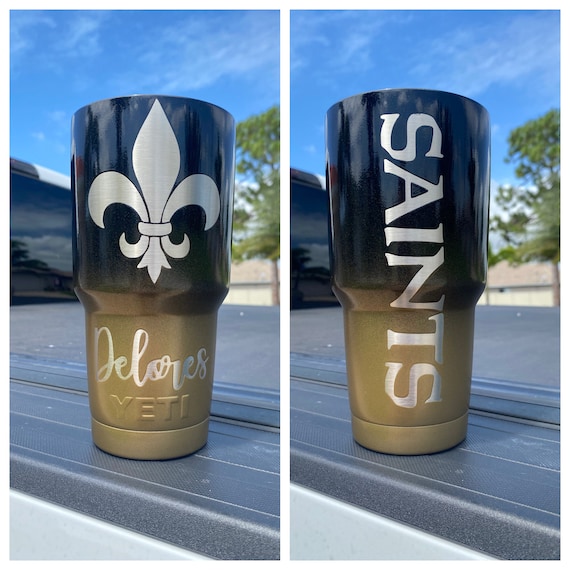 saints yeti tumbler