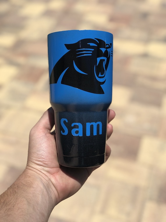 carolina panthers yeti tumbler