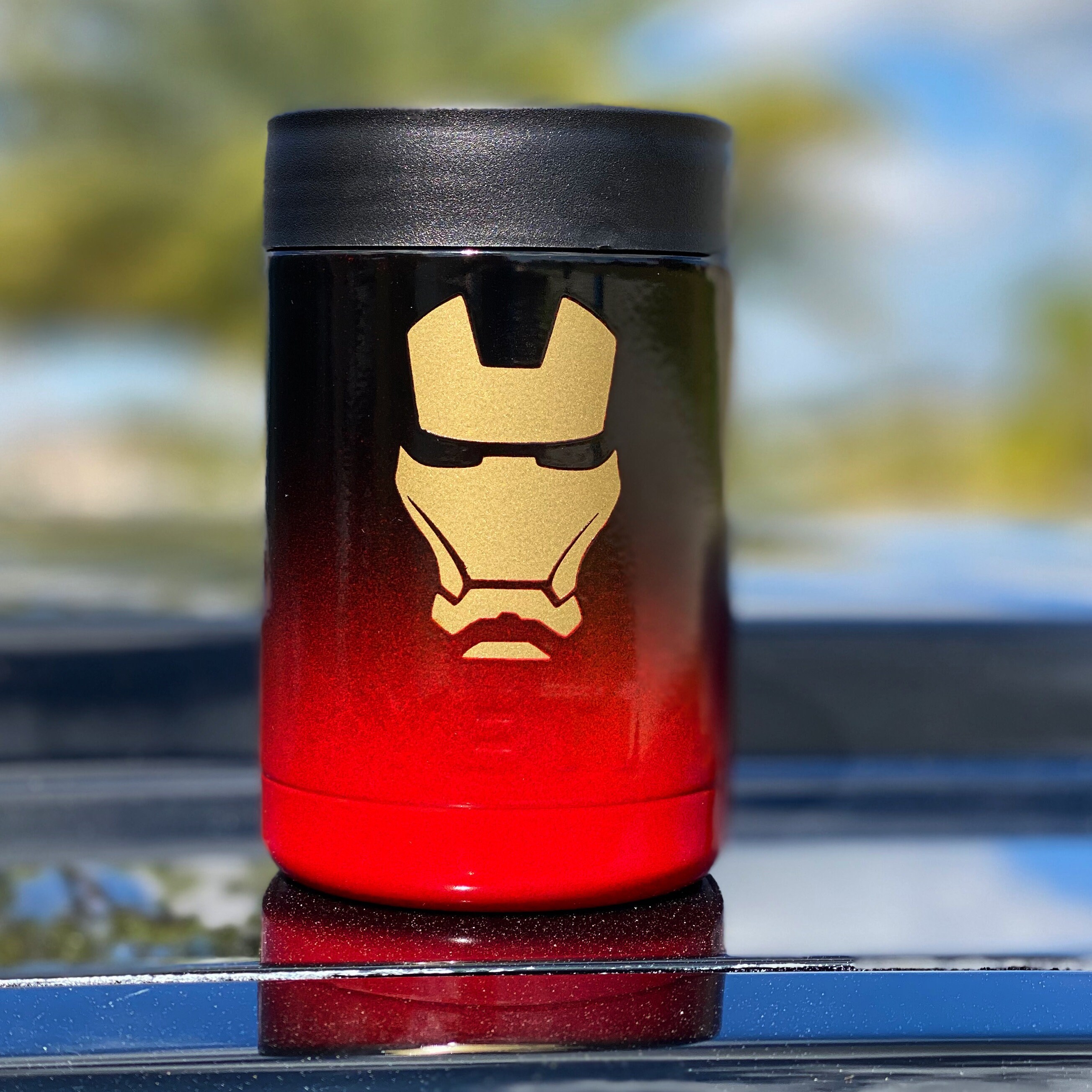 Iron Man Yeti Tumbler - Etsy