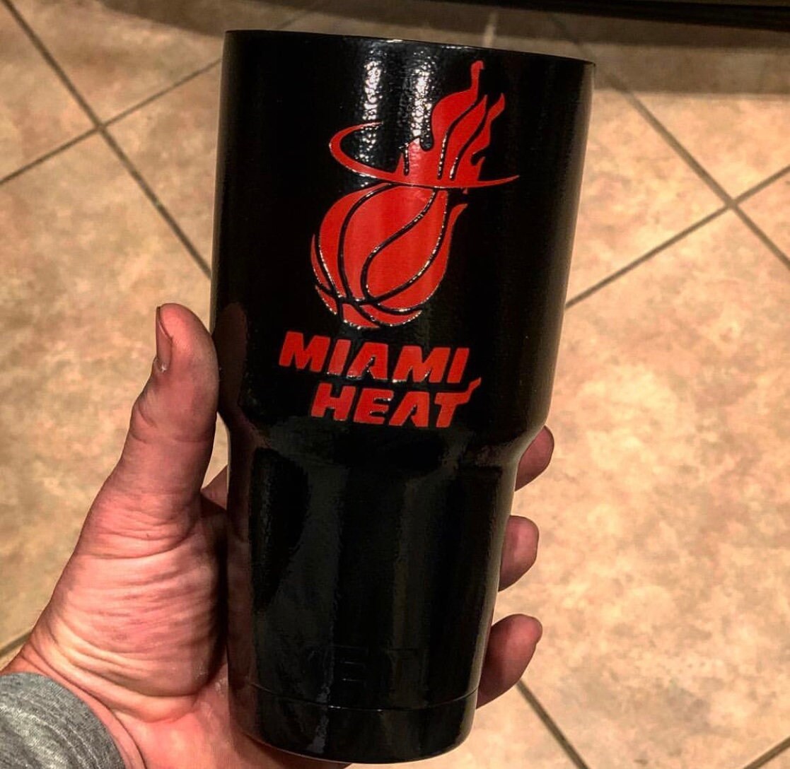 Basketball Team Powdercoated Yeti Tumbler Free Etsy